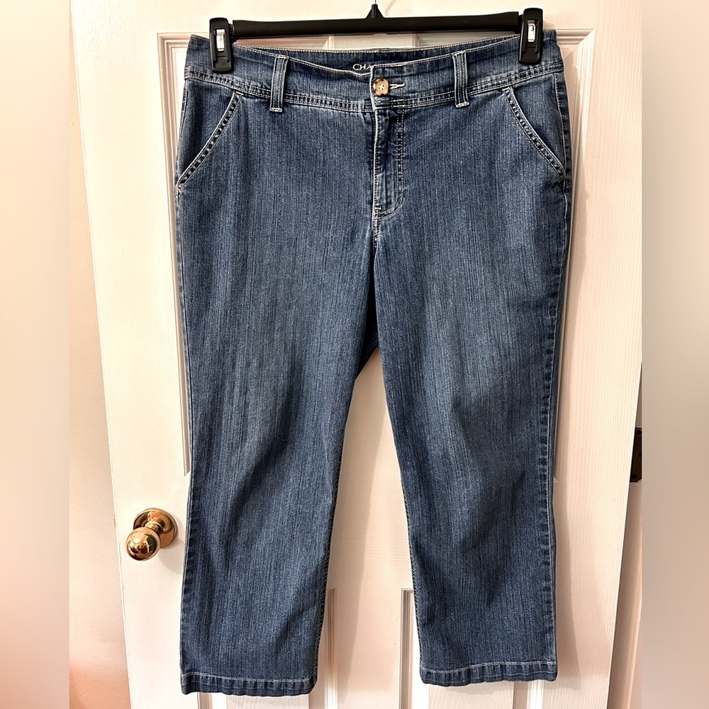 Charter Club Blue Ankle Cropped Jeans